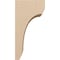 Ekena Millwork 10"W x 10"D x 20"H Wide Legacy Rough Cedar Woodgrain TimberThane Corbel, Primed Tan CORUR10X10X20LGYRCPR - alternate 3